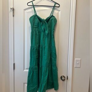 Green dress